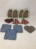 Basket Coasters, Hot Pads