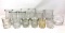 Assorted Small Drinking Glasses and Shot Glasses