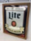 Miller Lite Beer Mirror Advertisement