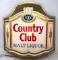 Country Club Malt Liquor Light Up Advertisement