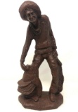Red Mill Cowboy Figurine