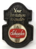 Schaefer Beer Advertisement Sign