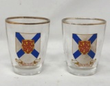 Two Nova Scotia Shot Glasses