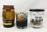 Decorative Drinking Glasses & Local Bar Drink Chips