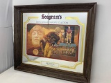 Seagram's Jim Thorpe Mirrored Advertisement
