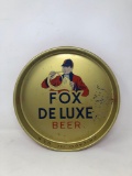 Fox Deluxe Beer Advertising Tray