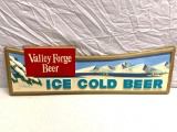 Valley Forge Beer Advertisement Sign