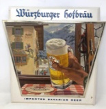 Wurzburger Hotbrau Bavarian Beer Advertisement