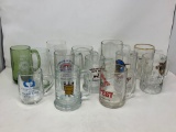 Assorted Glass BEER Mugs
