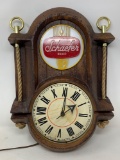 Schaefer Beer Advertising Clock
