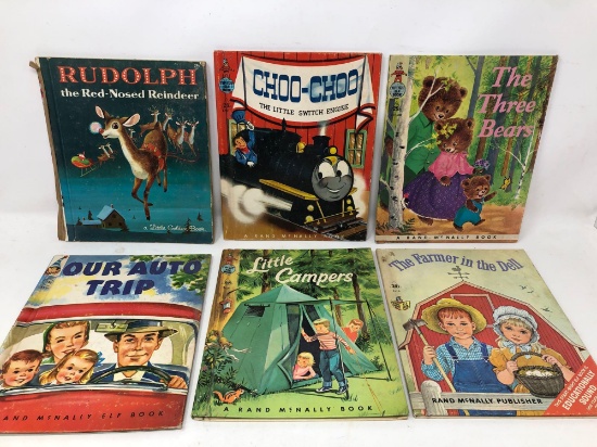 Vintage Hard Bound Children's Books