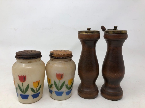 Vintage Salt and Pepper Shakers