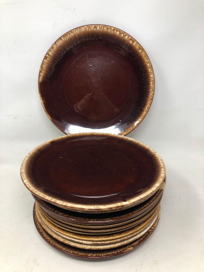 Brown Glazed Plates