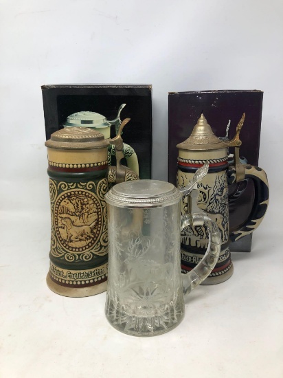 Wildlife Steins