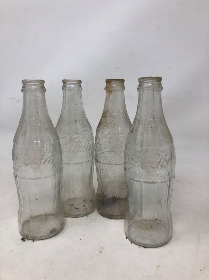 Clear Glass Coca-Cola Bottles