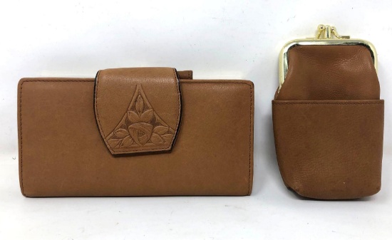 Ladies wallet and coin purse
