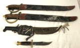 Foreign Short Swords, Sheath Knife.