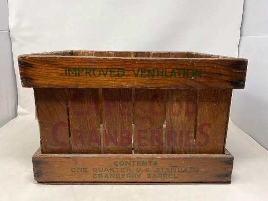 Vintage fruit box, advertising piece