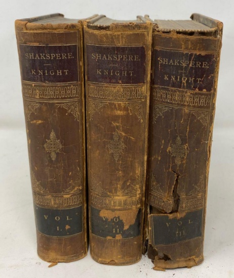 Antique, Historically Collectible Shakespeare Books