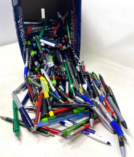 Numerous NEW and used Promotional Pens
