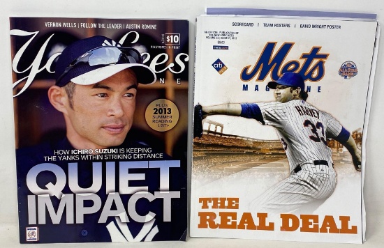 New York Yankees and Mets Magazines