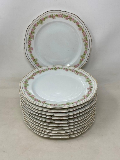 Decorated China Dinner Plates