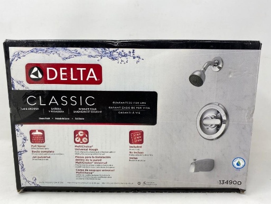 New Delta Classic Shower and Tub Fixtures