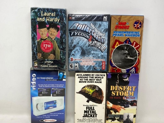 VHS & PC Games