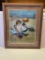 Mary Casset Framed Print of 2 Children on Beach