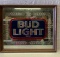 Bud Light Mirrored Beer Sign