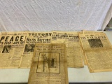 Mid Century World War 2 Newspapers