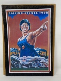 Rolling Stones Lithograph Tour Poster