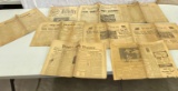 Early 1900's Newspapers