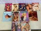 11 PLAYBOY Issues, 2006, 2015, 2016 & 2017