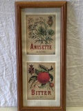 Framed Floral Print of Anisette & Bitter