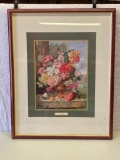 Framed Print of Still Life with Flowers, John Wainwright