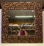 Ornately Framed Wall Mirror