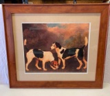 Framed Print of 2 Hounds