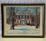 Framed Print of 