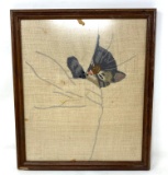 Vintage Framed Needlework