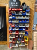 Wall Rack with Parts and Bins