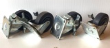 NEW SKB Rubber Wheel Casters