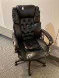 Leather Swivel Executive Desk Chair