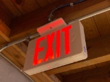 Lighted EXIT Signs