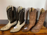 Two Pair Cowboy Boots