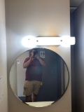 Vanity Mirror and Wall Light
