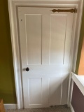 Wooden Door and Hinges