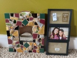 Mosaic Mirror Frame and a New Picture Frame