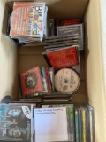 Large Grouping of Music CDs Including Christmas Themed
