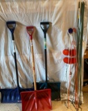 Snow Shovels and Driveway Markers